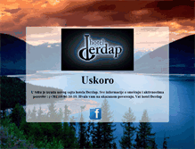 Tablet Screenshot of hoteldjerdap.com